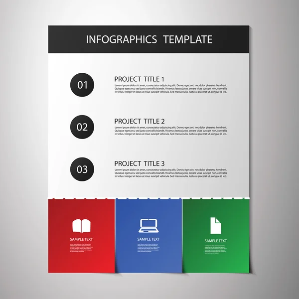 Infographic Design — Stock vektor