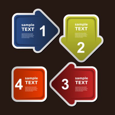 bir sonraki adım ok kutuları