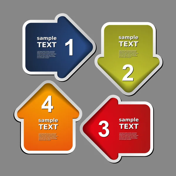 bir sonraki adım ok kutuları