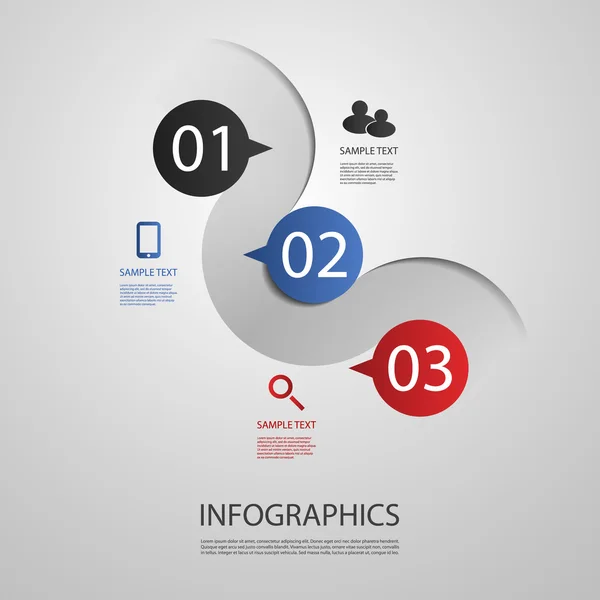 Desenho infográfico — Vetor de Stock