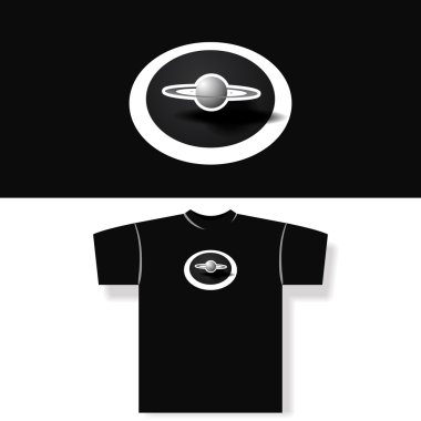 Satürn - t-shirt tasarım