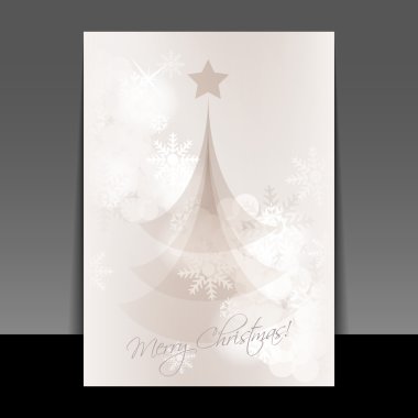 Noel kartı şablonu