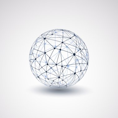 Globe Design - Networks clipart