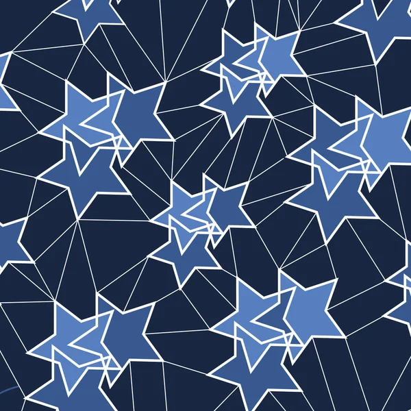 Contexte abstrait - Étoiles — Image vectorielle
