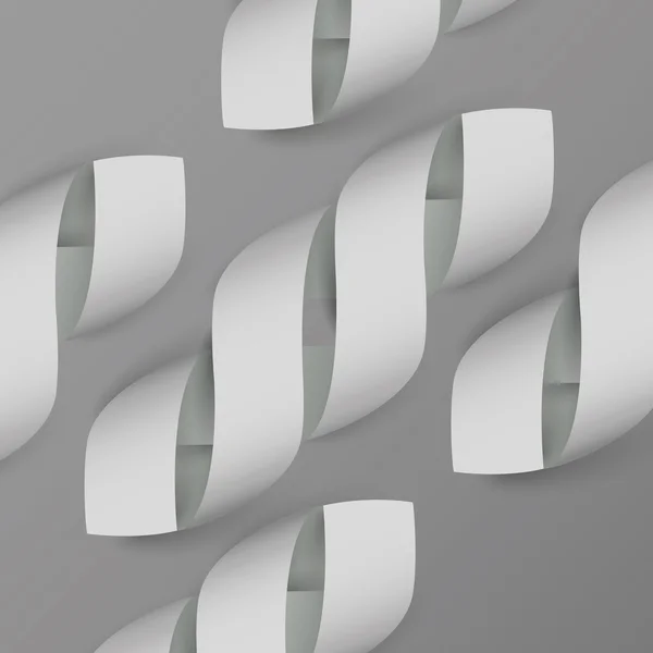 Paper Ribbon Pattern — Stock Vector
