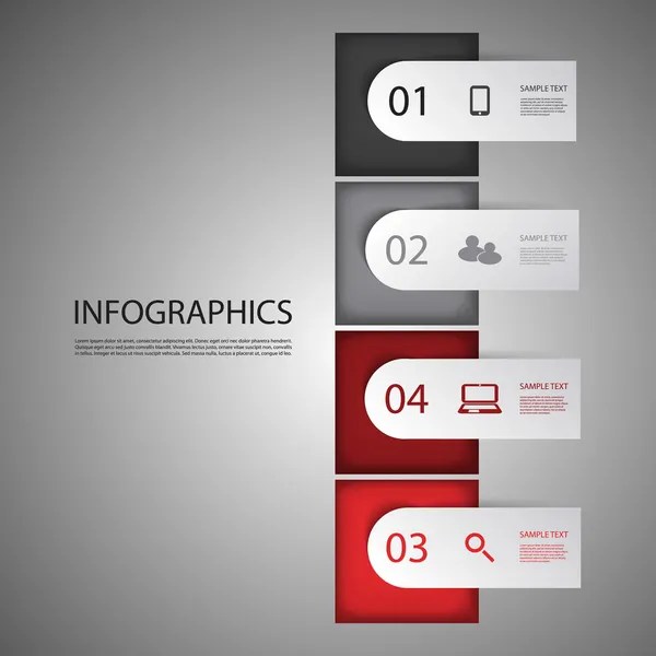 Infographic Design — Stock vektor