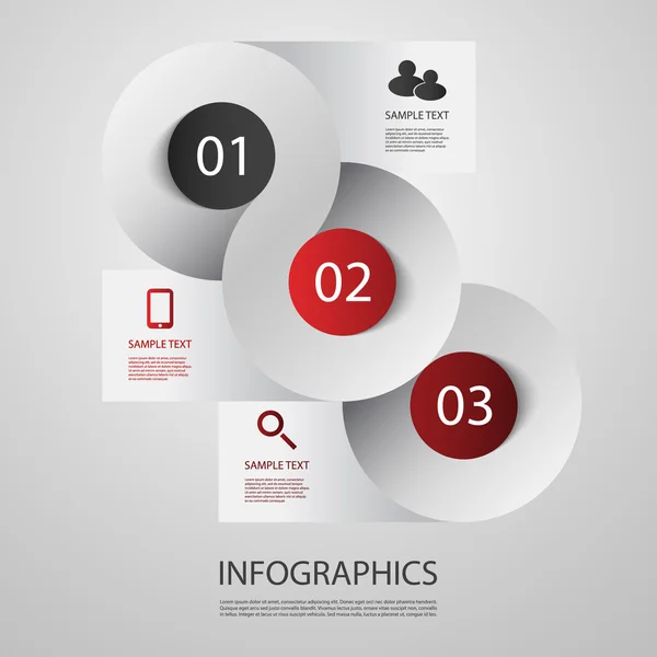 Infografik-Design — Stockvektor