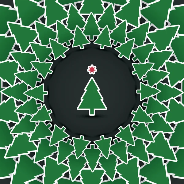 Kerstkaart — Stockvector