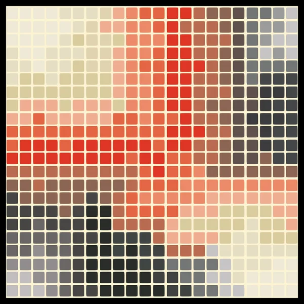 Fondo abstracto del mosaico — Vector de stock