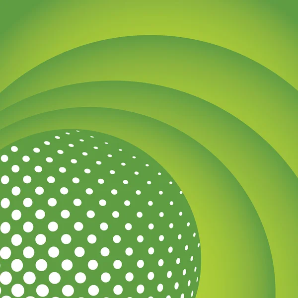 Fondo de pantalla abstracto verde — Vector de stock