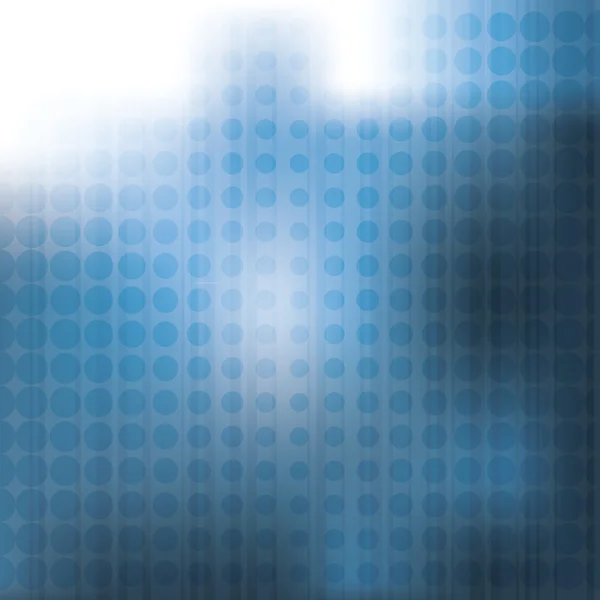 Blaue abstrakte Punkte Hintergrund — 图库矢量图片