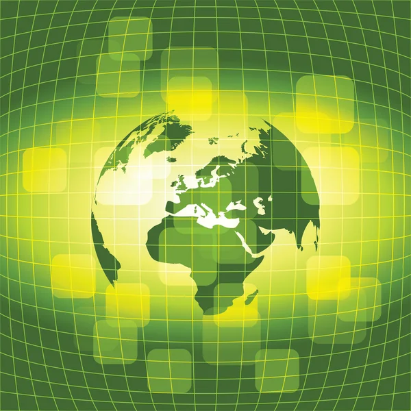 3D-eco zakelijke achtergrond — Stockvector