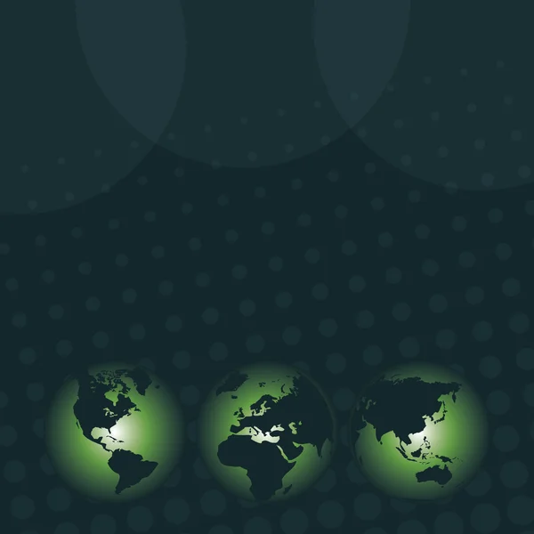 3d Terre Business Contexte — Image vectorielle