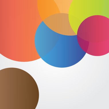 Gökkuşağı renkli balon vektör