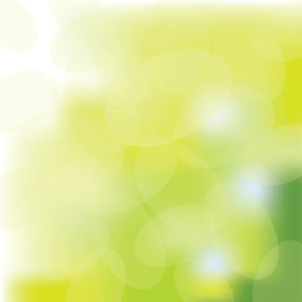 Green Bokeh Abstract Background — Stock Vector