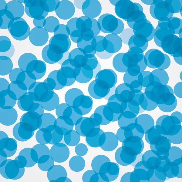 Blaue Blasen Hintergrund — Stockvektor