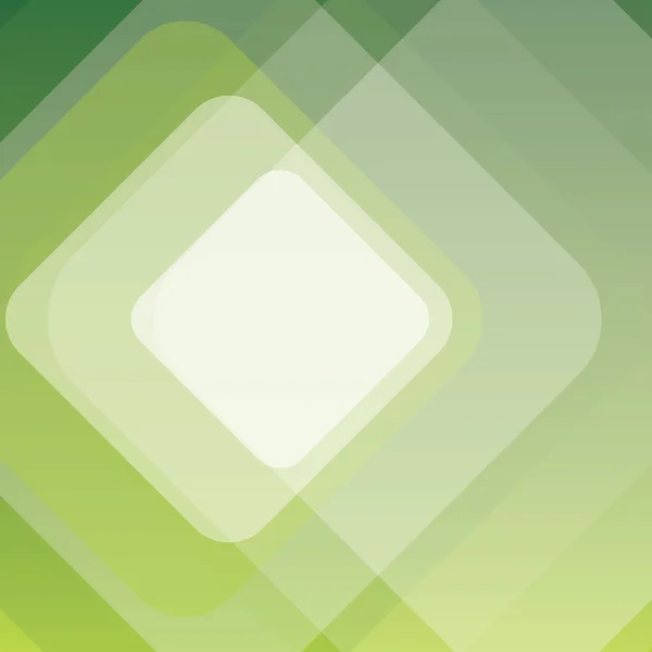 Grüne Quadrate Hintergrund — Stockvektor