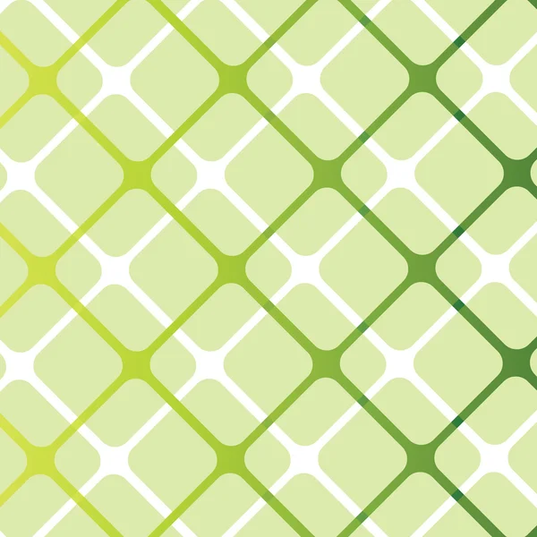 Groene vierkantjes naadloos patroon — Stockvector