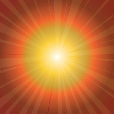 Güneş ışınları vektör