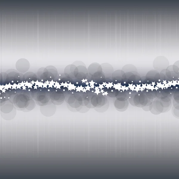 Abstrakter Hintergrund - Sterne und Blasen — Stockvektor