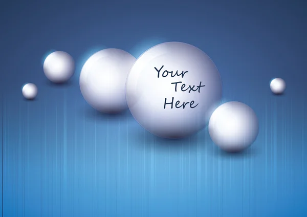 Silver Grey Speech Bubble Spheres Conceito —  Vetores de Stock