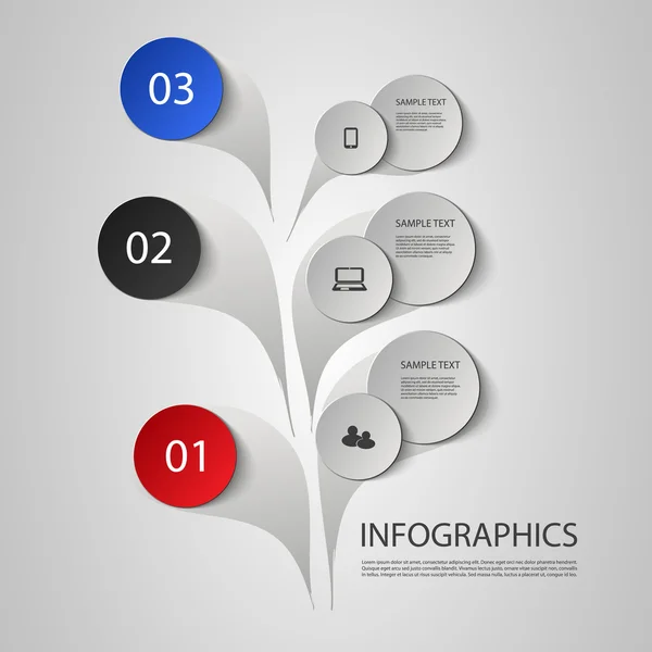 Desenho infográfico — Vetor de Stock