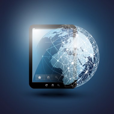 Küresel sendika ağları - Eps10 vektör işletmeniz için