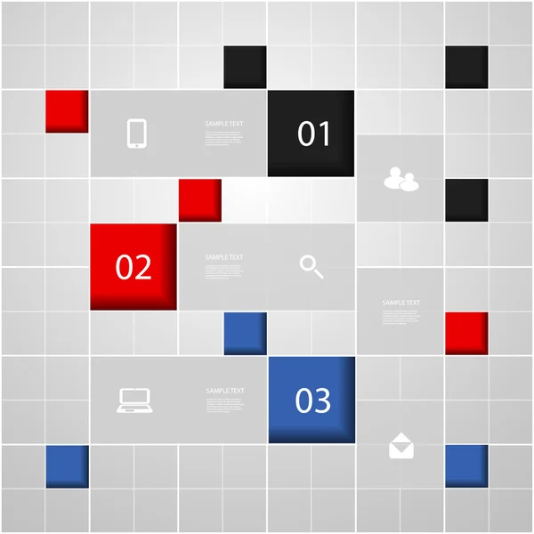 Infographic tasarım — Stok Vektör