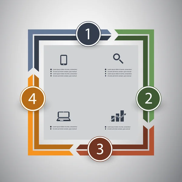 Conception infographique — Image vectorielle