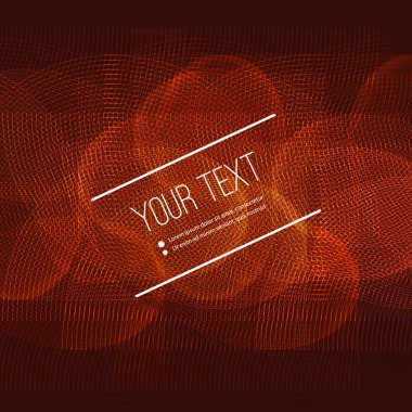 soyut dalgalı şekillerin tasarım arka plan.