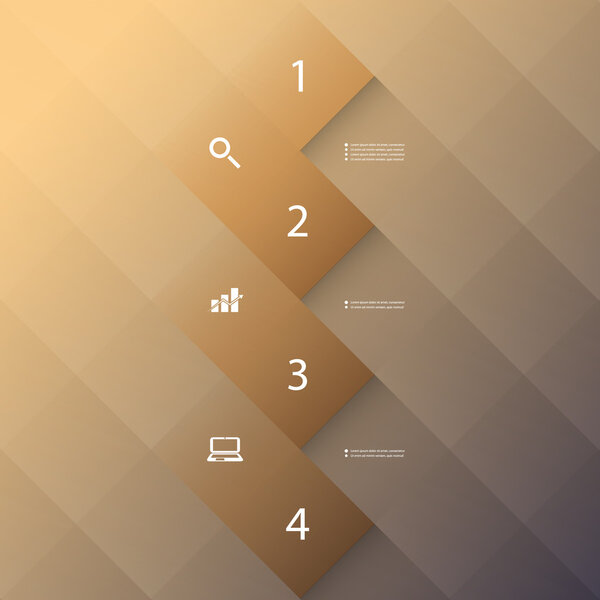 Infographic Concept - Flow Chart Design - Timeline