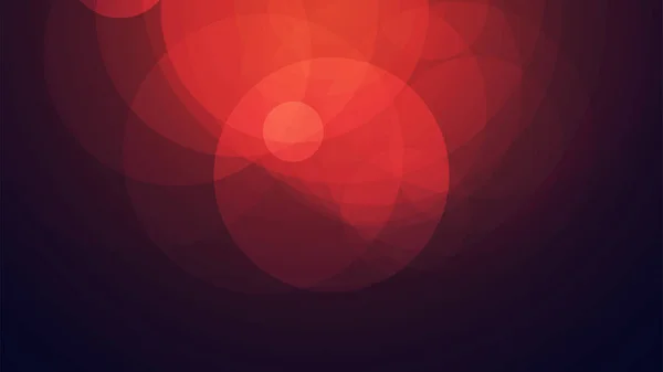 Fondo Burbujeante Oscuro Abstracto Rojo Diseño Vectorial — Vector de stock