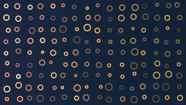 Абстрактний Геометричний Мозаїчний Дизайн Тла Візерунок Кіл Різних Розмірів Кольорів — стоковий вектор