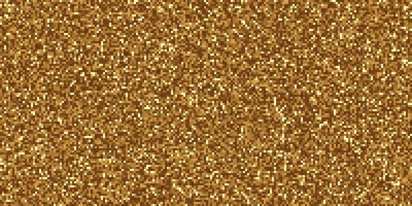 Abstrakt Golden Spotted Pixelated Background Design Vzor Upravitelném Vektorovém Formátu — Stockový vektor