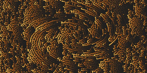 Absztrakt Digitálisan Generált Rusty Surface Design Whirling Pattern Twisted Texture — Stock Vector