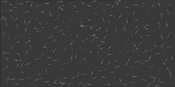 Diseño Fondo Abstracto Líneas Cortas Aleatorias Blanco Negro Oscuro Formato — Vector de stock