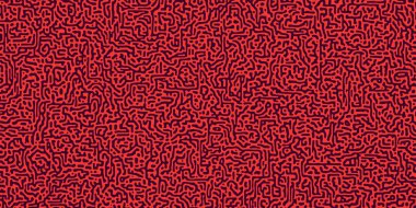 Soyut Koyu Kırmızı Dijital Yüzey Düzeni Tasarımı, Üretici Sanat Dokuları - Düzenlenebilir Vektör Biçiminde Arkaplan