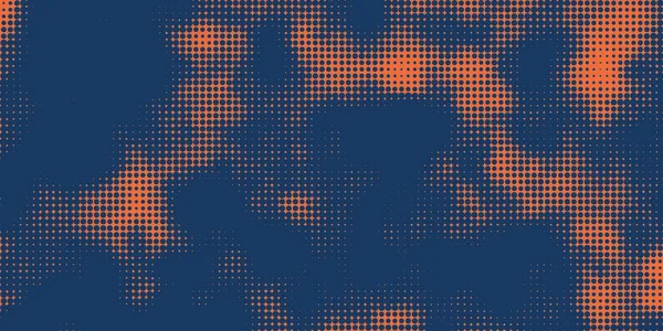 Colorful Pixelated Random Shapes Pattern Astratto Disegno Punteggiato Nuvola Sfondo — Vettoriale Stock