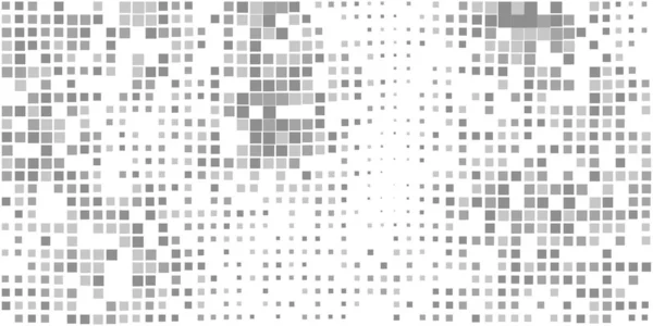 Abstrait Noir Blanc Légèrement Ondulé Sqaures Motif Surface Avec Des — Image vectorielle