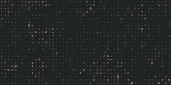 Motif Abstrait Pixels Foncés Colorés Spots Avec Différentes Tailles Texture — Image vectorielle