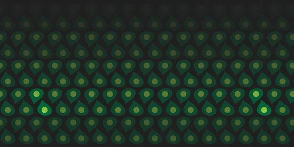 Abstrakcyjne Liście Płatki Awokado Wzór Ciemnym Tle Wallpaper Design Generative — Wektor stockowy