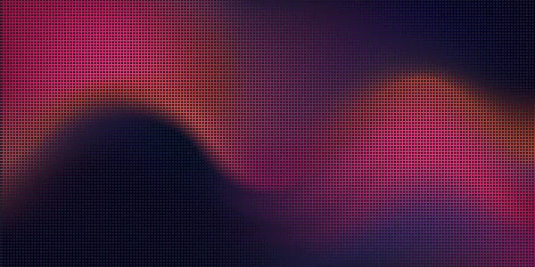 Dark Purple Blurry Wavy Pixelated Wallpaper Background Design Your Business — 스톡 벡터
