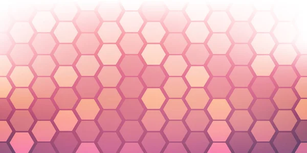 Purple Wallpaper Background Flyer Cover Design Your Business Hexagonal Pattern — Stok Vektör