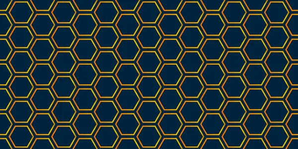 Dark Wallpaper Background Flyer Cover Design Your Business Hexagonal Grid — ストックベクタ