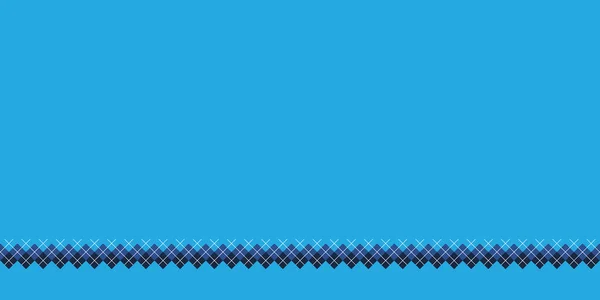 Motif Décoratif Géométrique Carreaux Horizontaux Sur Fond Bleu Clair — Image vectorielle