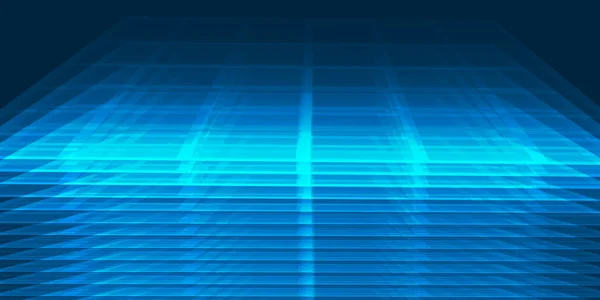 Carrés Lumineux Foncés Bleus Motif Formes Géométriques Superposées Fond Vectoriel — Image vectorielle