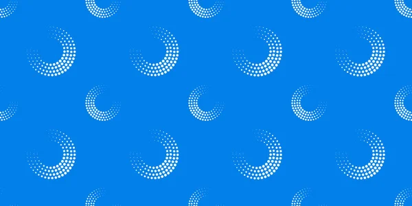 Abstract Geometric Background Design Πολλά Dotted Rings Χοντρά Ημικυκλικά Μοτίβο — Διανυσματικό Αρχείο