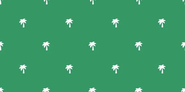 Rijen Van Palm Tree Symbolen Naadloze Textuur Vector Achtergrond Basis — Stockvector