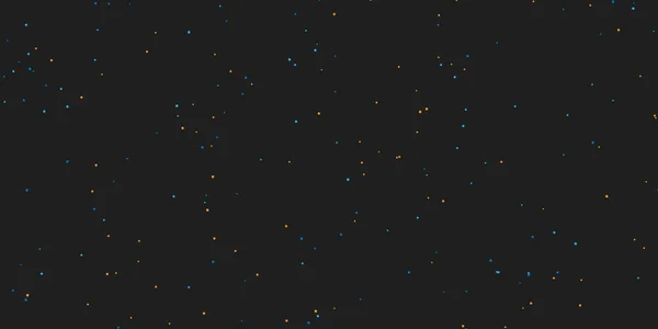 Ciel Étoilé Nocturne Fond Bleu Foncé Espace Extérieur Avec Des — Image vectorielle