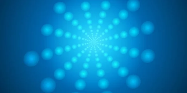 Centered Glowing Spots Tube Tunnel Effect Abstract Background Vector — Vettoriale Stock